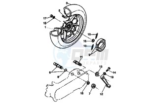 BW'S NEXT GENERATION CAT. 50 drawing REAR WHEEL