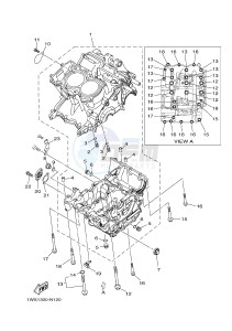 MT07A MT-07 ABS 700 (BU21) drawing CRANKCASE