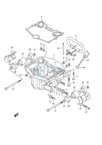 DF 25 V-Twin drawing Oil Pan