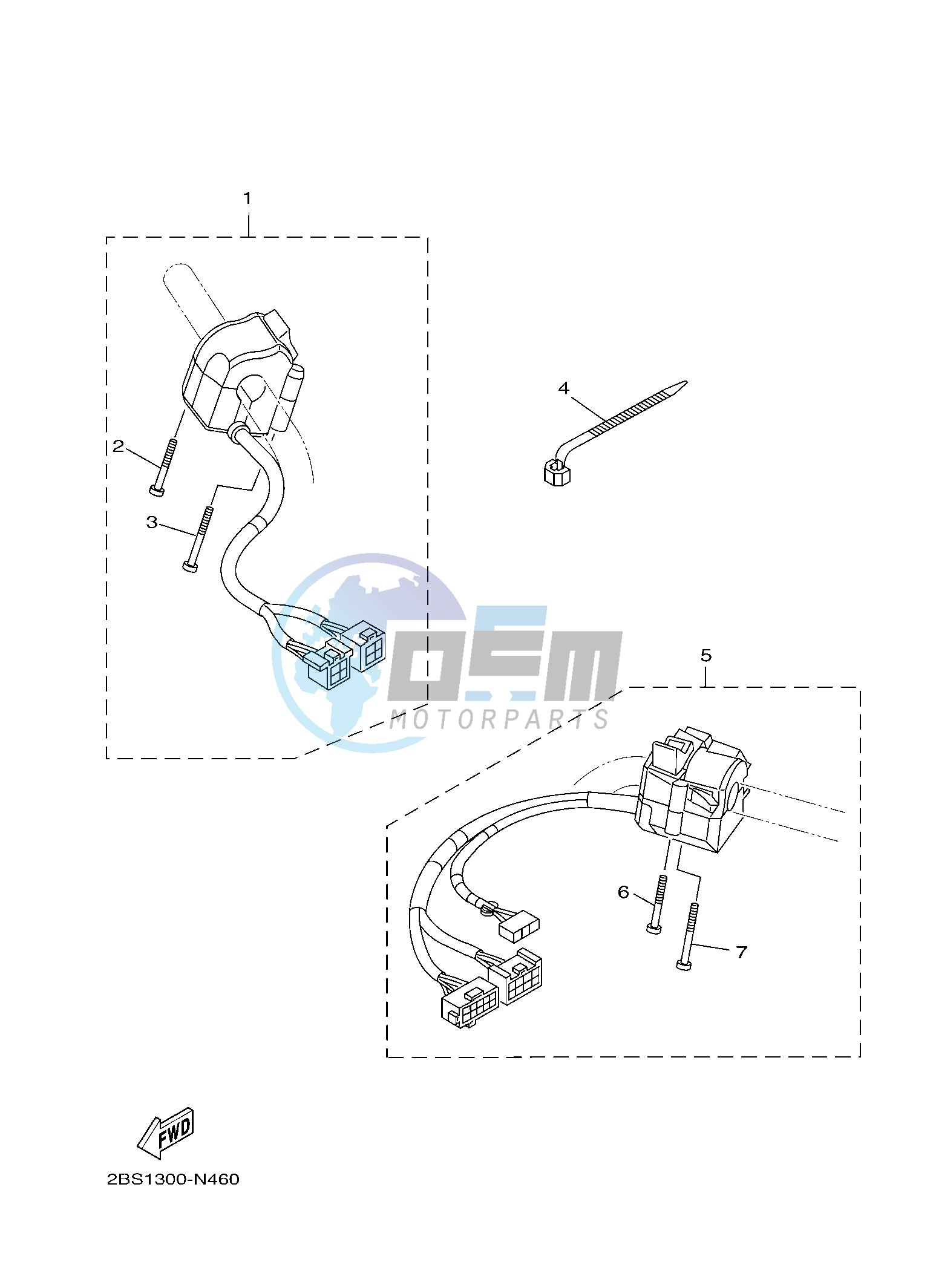 HANDLE SWITCH & LEVER