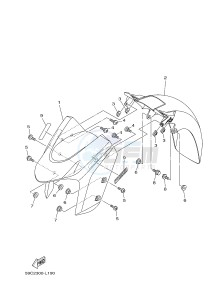 XP500A T-MAX T-MAX 500 (59CD) drawing FENDER