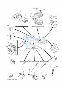 YZF320-A (B2X4) drawing ELECTRICAL 2