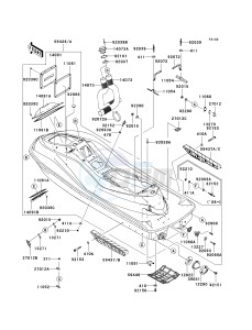 JT 1500 C [ULTRA LX] (C7F-C8F ) C8F drawing HULL