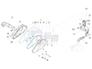 Fly 125 4t 3v ie (Vietnam) Vietnam drawing Air filter