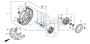 NV750C2 drawing REAR WHEEL