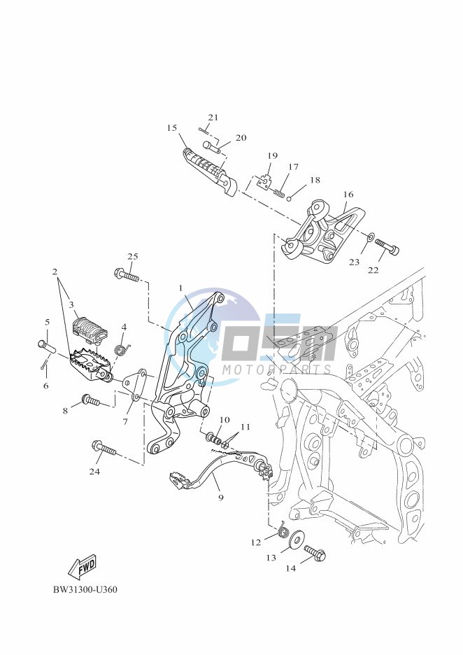 STAND & FOOTREST 2