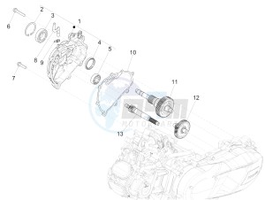 MEDLEY 150 4T IE ABS E4-2016-2018 (EMEA) drawing Reduction unit