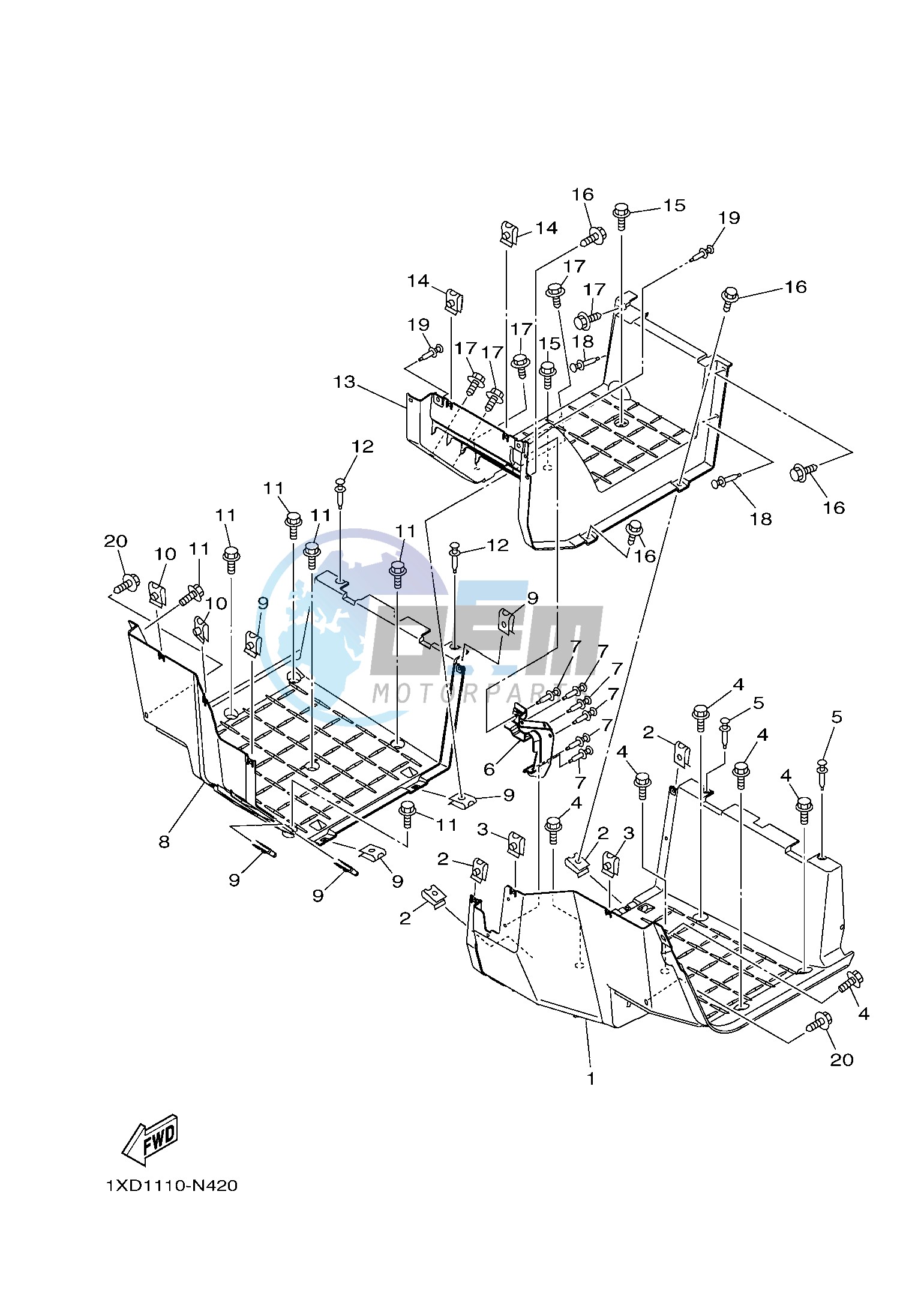 STAND & FOOTREST