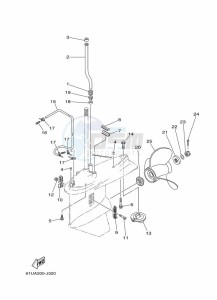 E115AETL drawing PROPELLER-HOUSING-AND-TRANSMISSION-2