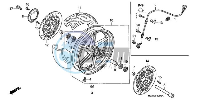 FRONT WHEEL