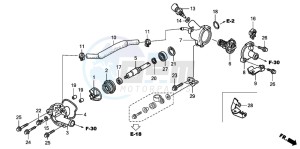 FES125 S-WING drawing WATER PUMP