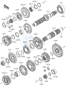 NINJA 650 EX650KHFA XX (EU ME A(FRICA) drawing Transmission