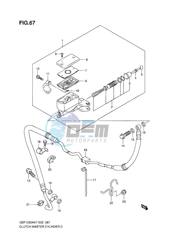 CLUTCH MASTER CYLINDER