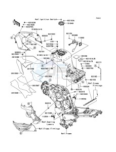 ZZR1400 ABS ZX1400B6F FR GB XX (EU ME A(FRICA) drawing Fuel Tank