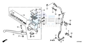 SH1259 ED / 2ED drawing FR. BRAKE MASTER CYLINDER (SH1259/1509)