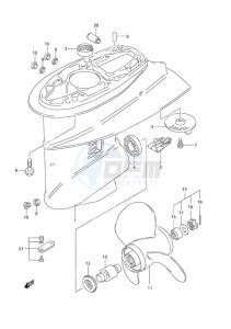 DF 25 drawing Gear Case