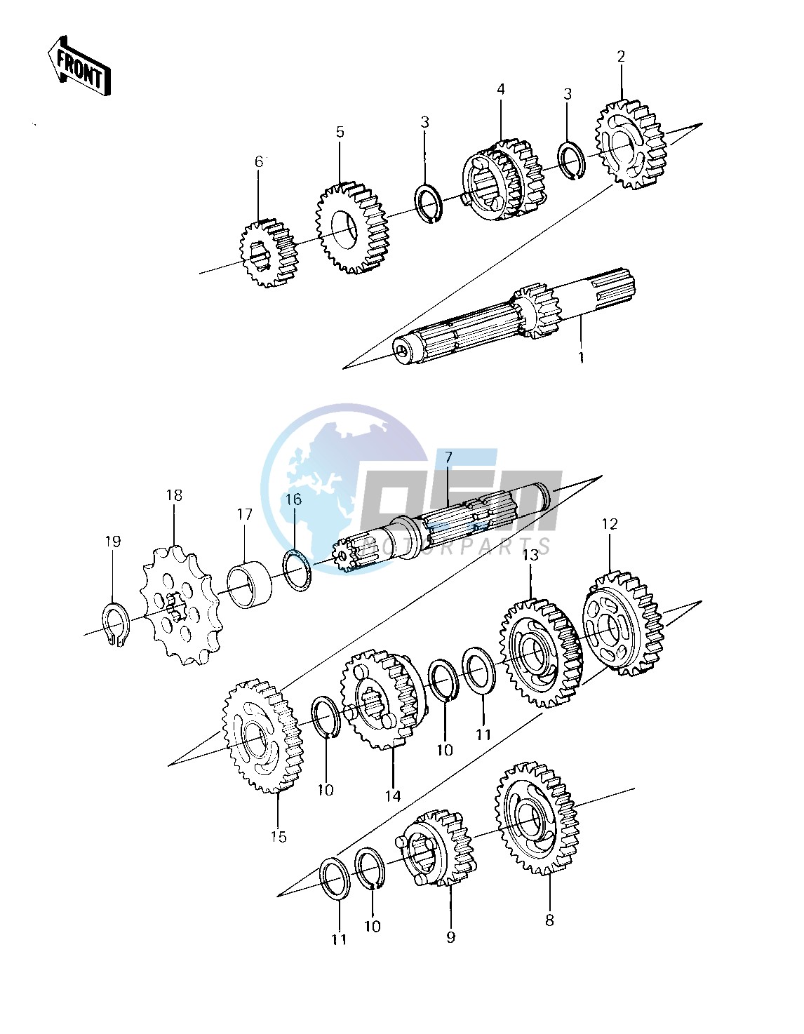 TRANSMISSION -- 81 KX80-C1- -