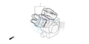 VT1100C SHADOW drawing GASKET KIT A