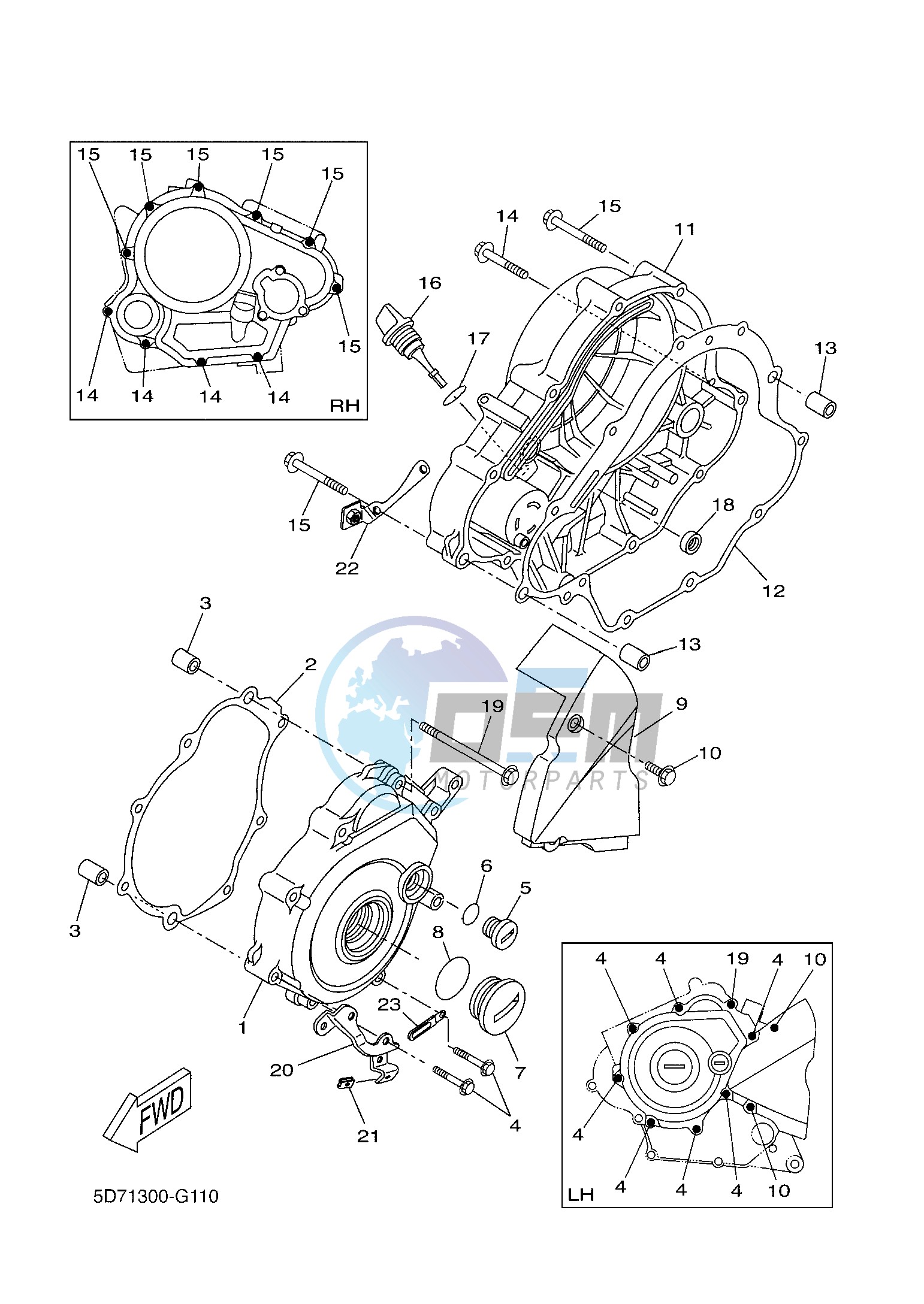 CRANKCASE COVER 1