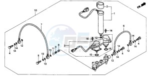 GL1500SE GOLDWING SE drawing AIR DISTRIBUTOR