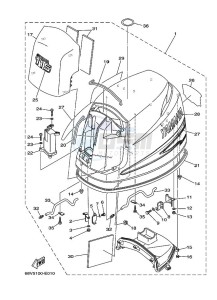 FL115AETX drawing FAIRING-UPPER