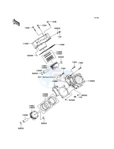 KFX700 KSV700A8F EU drawing Cylinder/Piston(s)