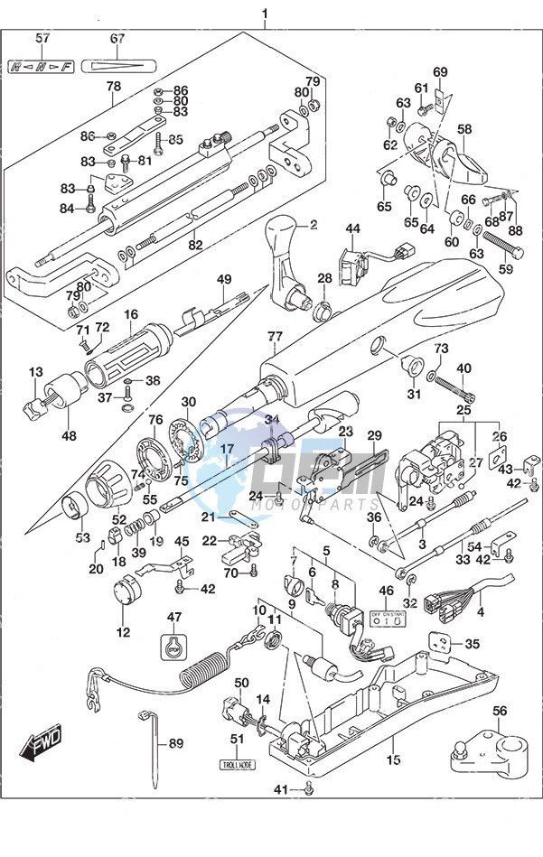 Tiller Handle