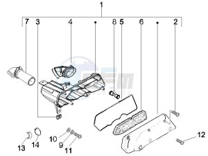 NRG 50 power DT serie speciale drawing Air filter