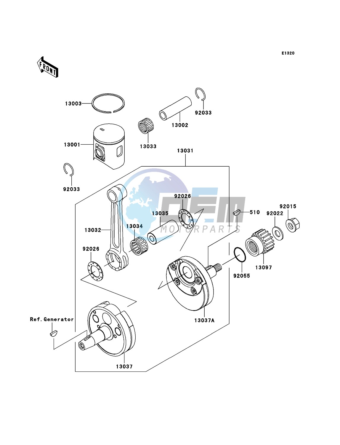 Crankshaft/Piston(s)