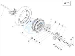 V9 Roamer 850 (USA) drawing Roda belakang