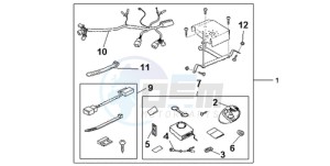 ST13009 UK - (E / MKH MME) drawing SECURITY KIT