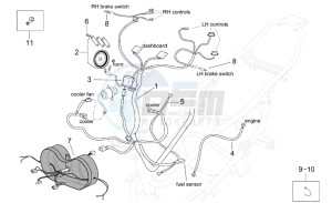 Leonardo 250 st (eng. Yamaha) drawing Electrical system I