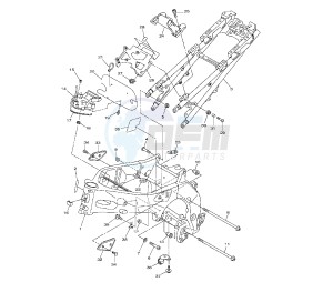 FZ8-N 800 drawing FRAME