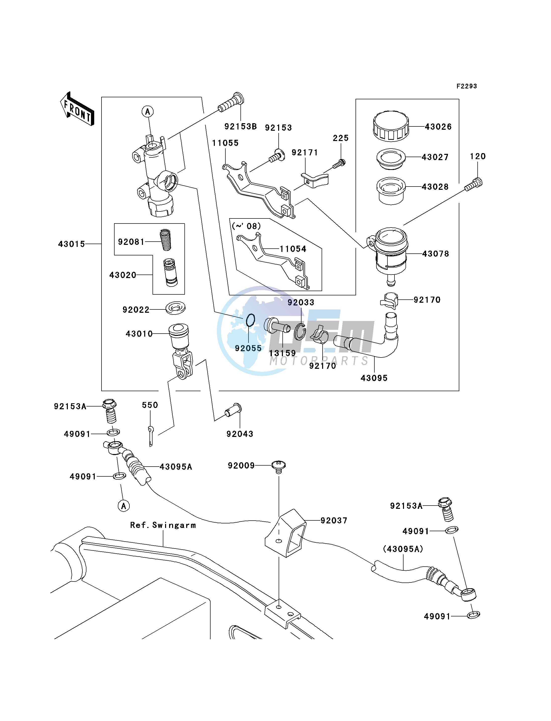 REAR MASTER CYLINDER