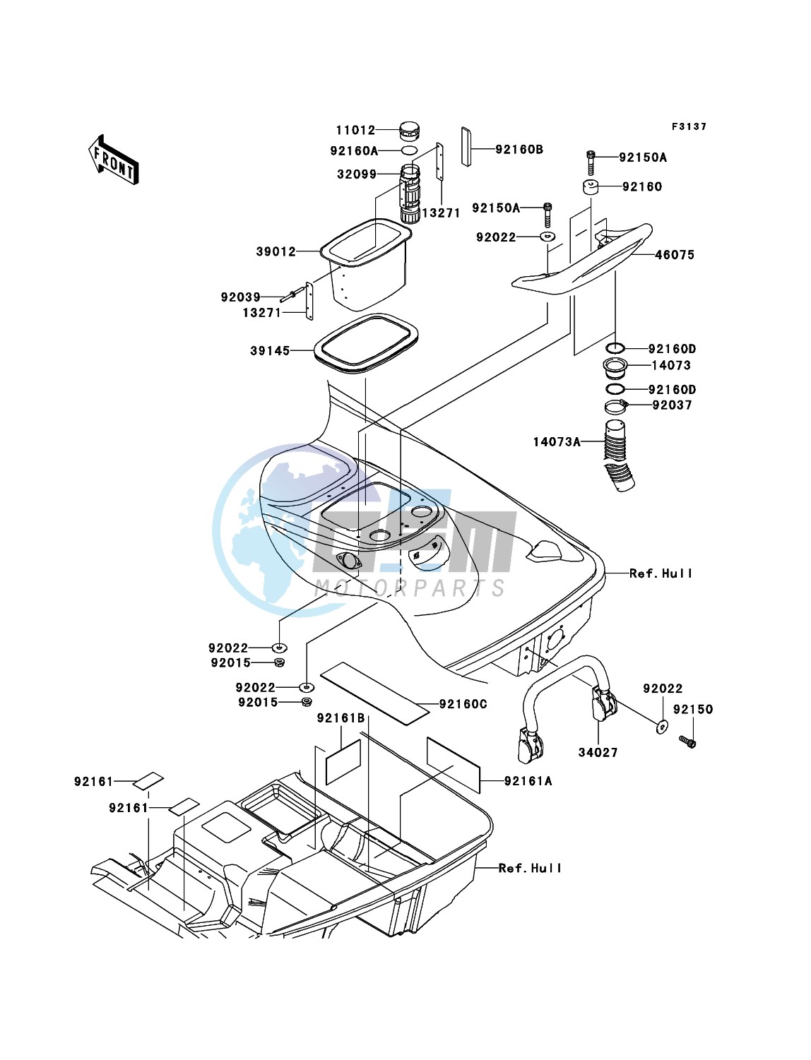 Hull Rear Fittings