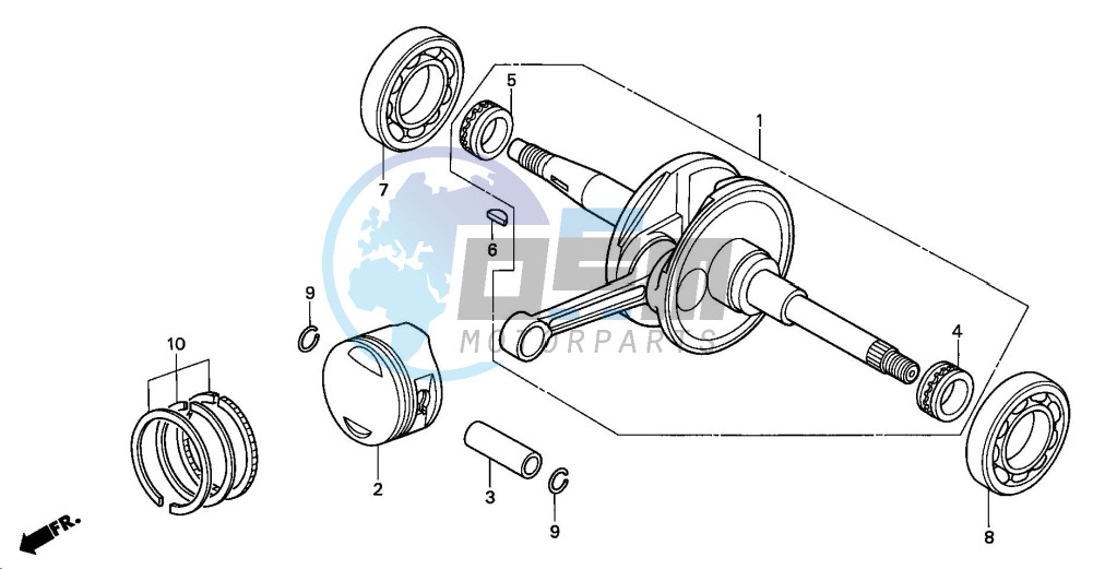 CRANKSHAFT/PISTON