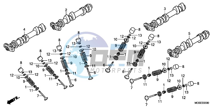 CAMSHAFT/VALVE