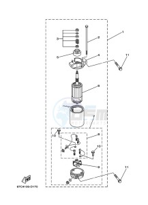 F40BETS drawing STARTING-MOTOR