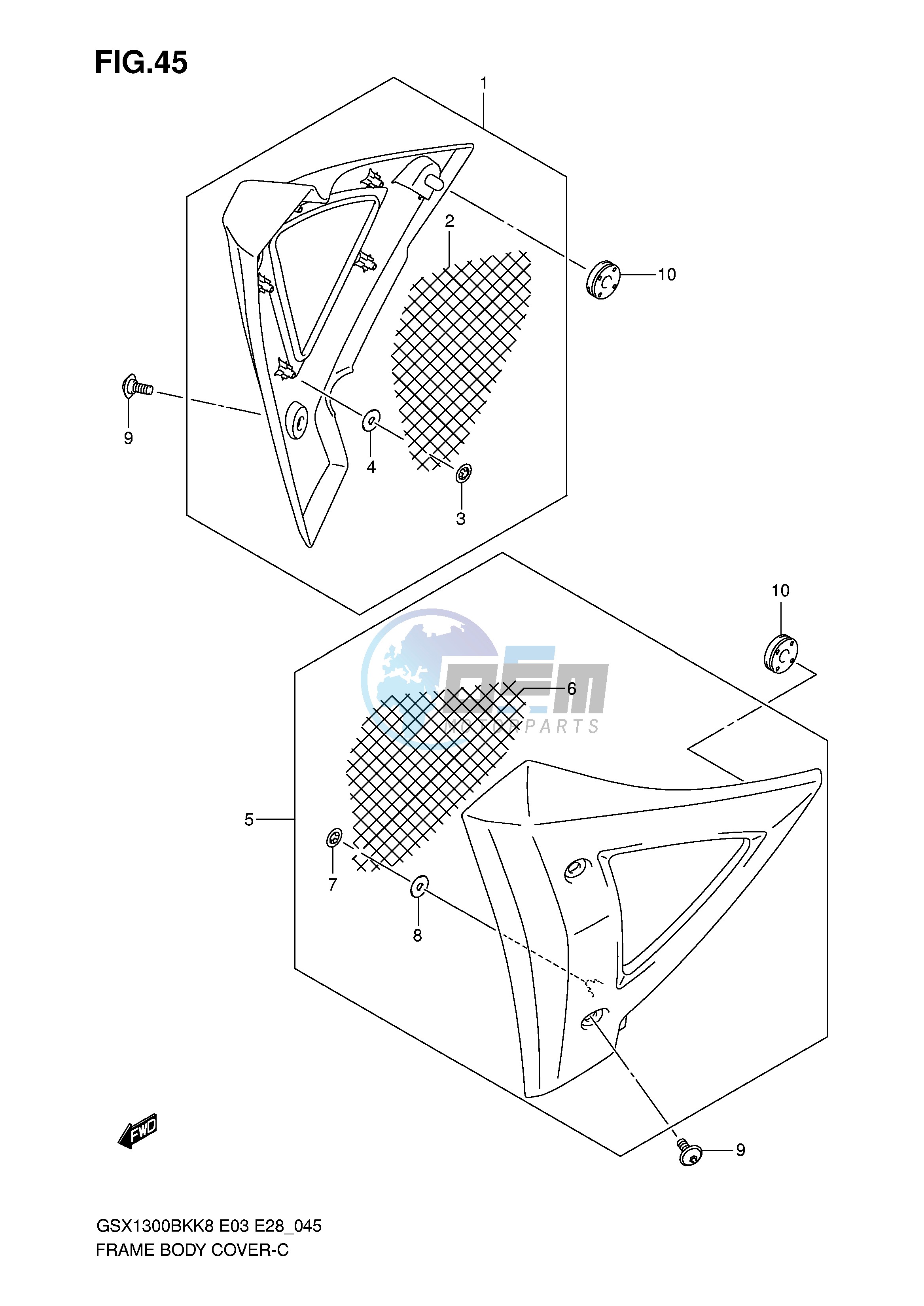 FRAME BODY COVER