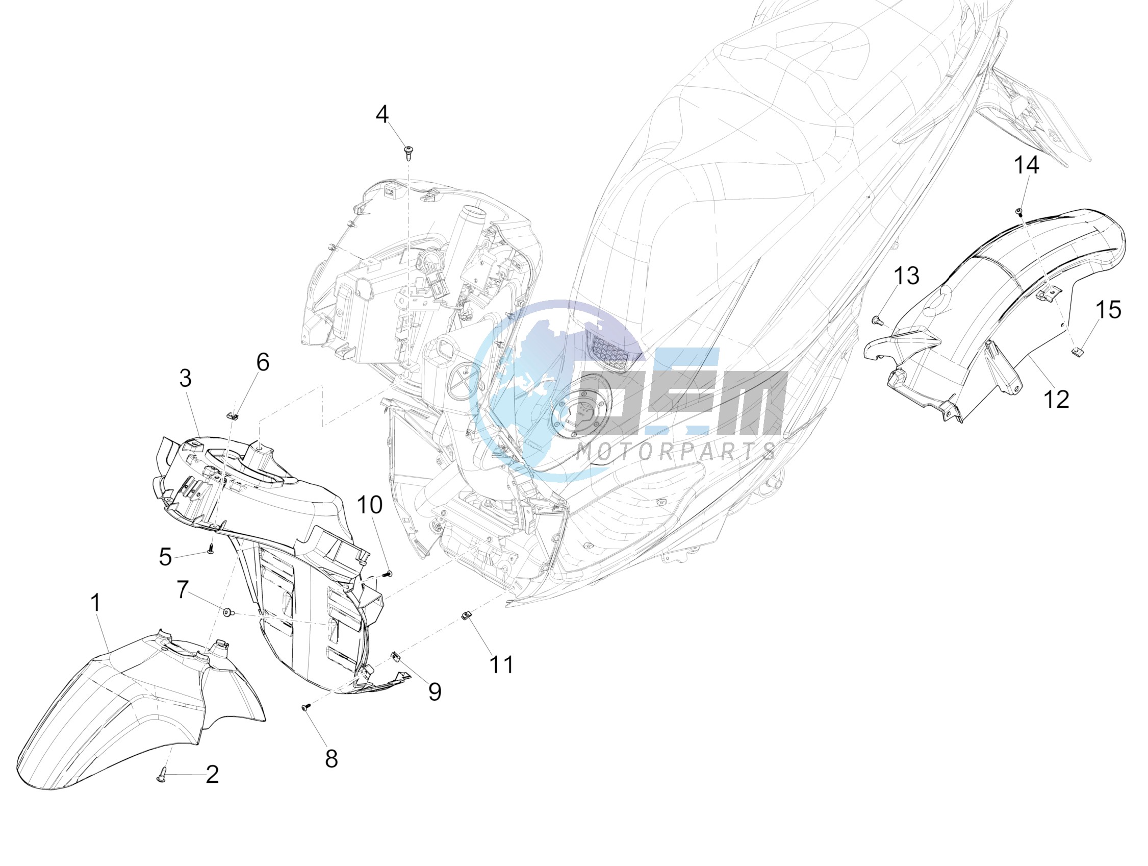 Wheel huosing - Mudguard