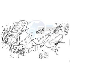 Quota 1000 drawing Fairing