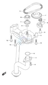 DF 300B drawing Oil Pump