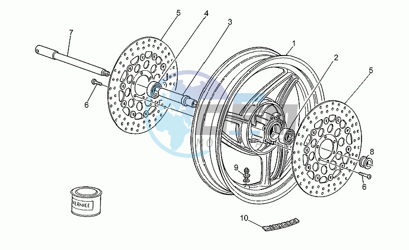 Front wheel