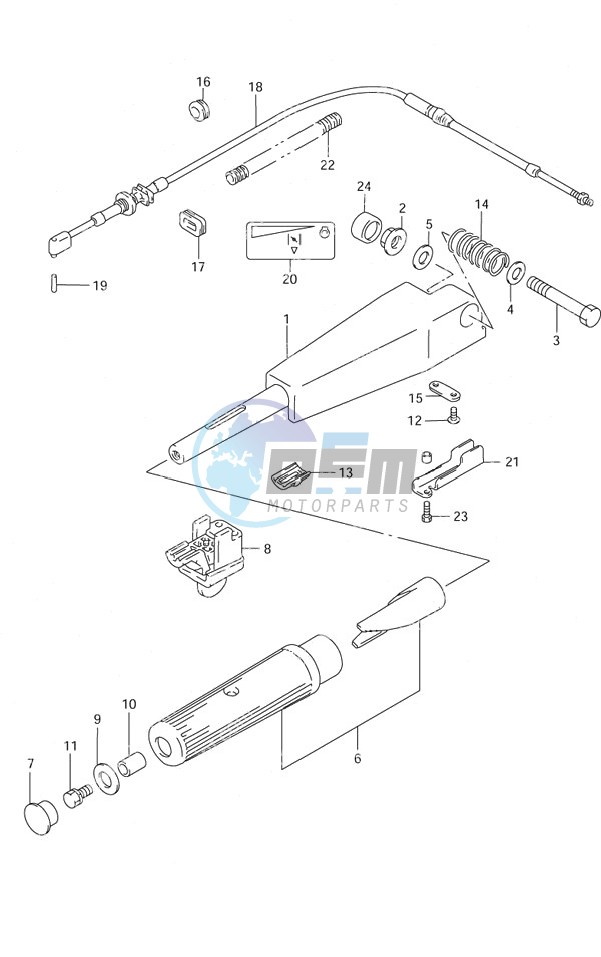 Tiller Handle