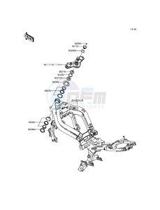 ER-6N ER650EFF XX (EU ME A(FRICA) drawing Frame