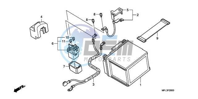 BATTERY (CBR1000RR)