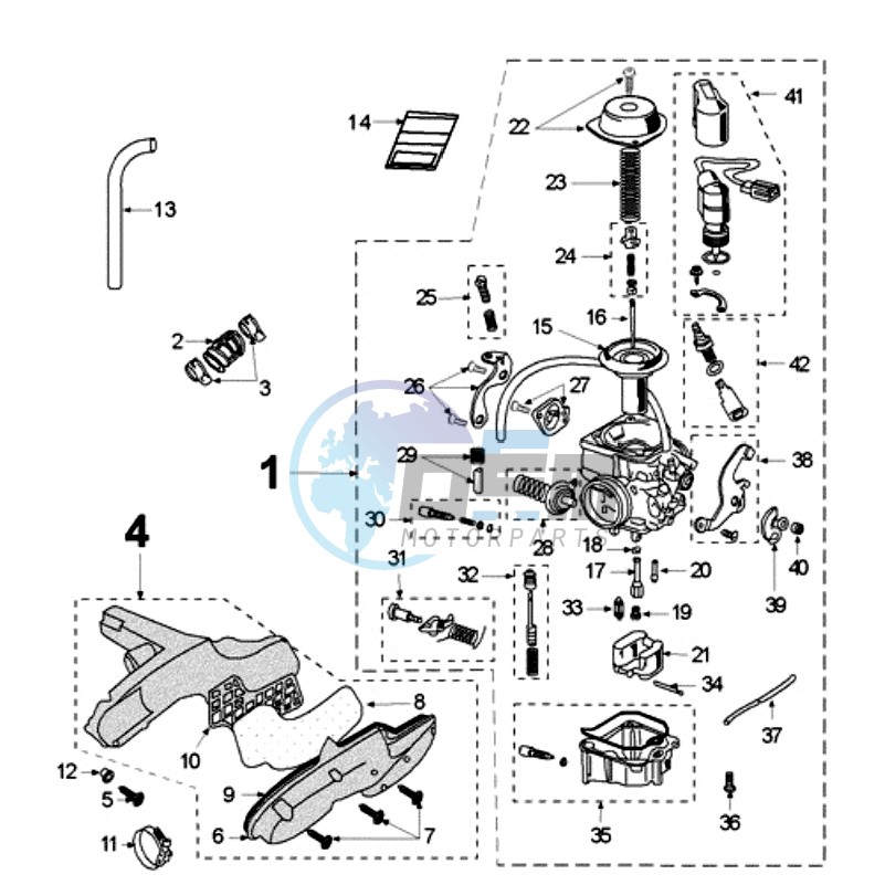 CARBURETTOR DELL ORTO