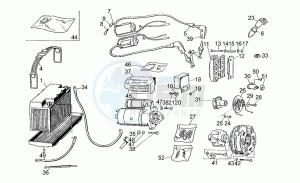 V 50 III 500 Pol. - PA VechioTipo Pol./PA VechioTipo drawing Electrical systems