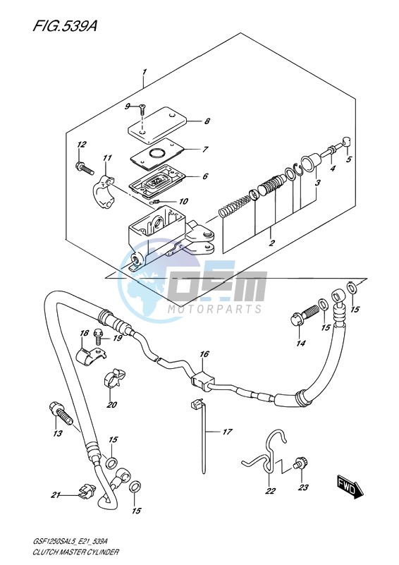 CLUTCH MASTER CYLINDER