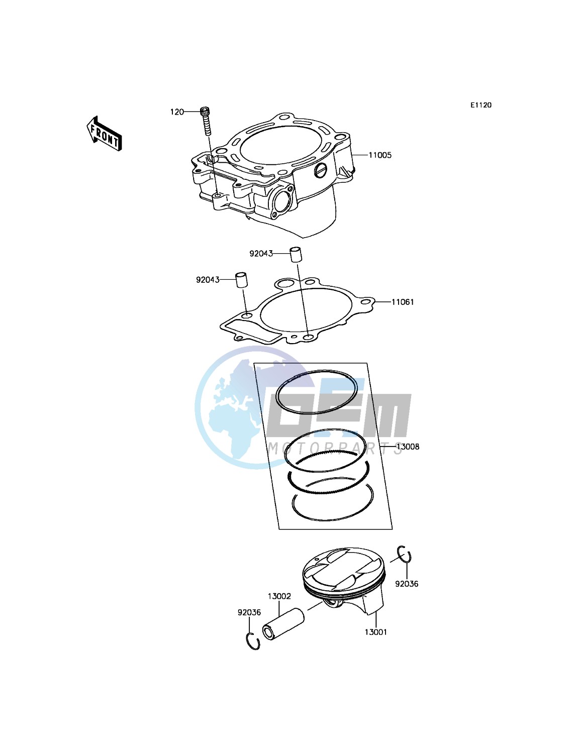 Cylinder/Piston(s)